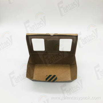 Custom Design Food Box Paper Brown Pizza Box